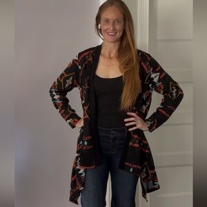 Liberty Love Multicolor Aztec Cardigan